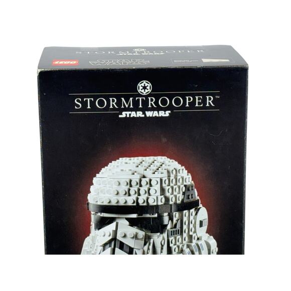 LEGO Star Wars Stormtrooper Helmet 75276 Open Box Complete - Picture 3 of 16